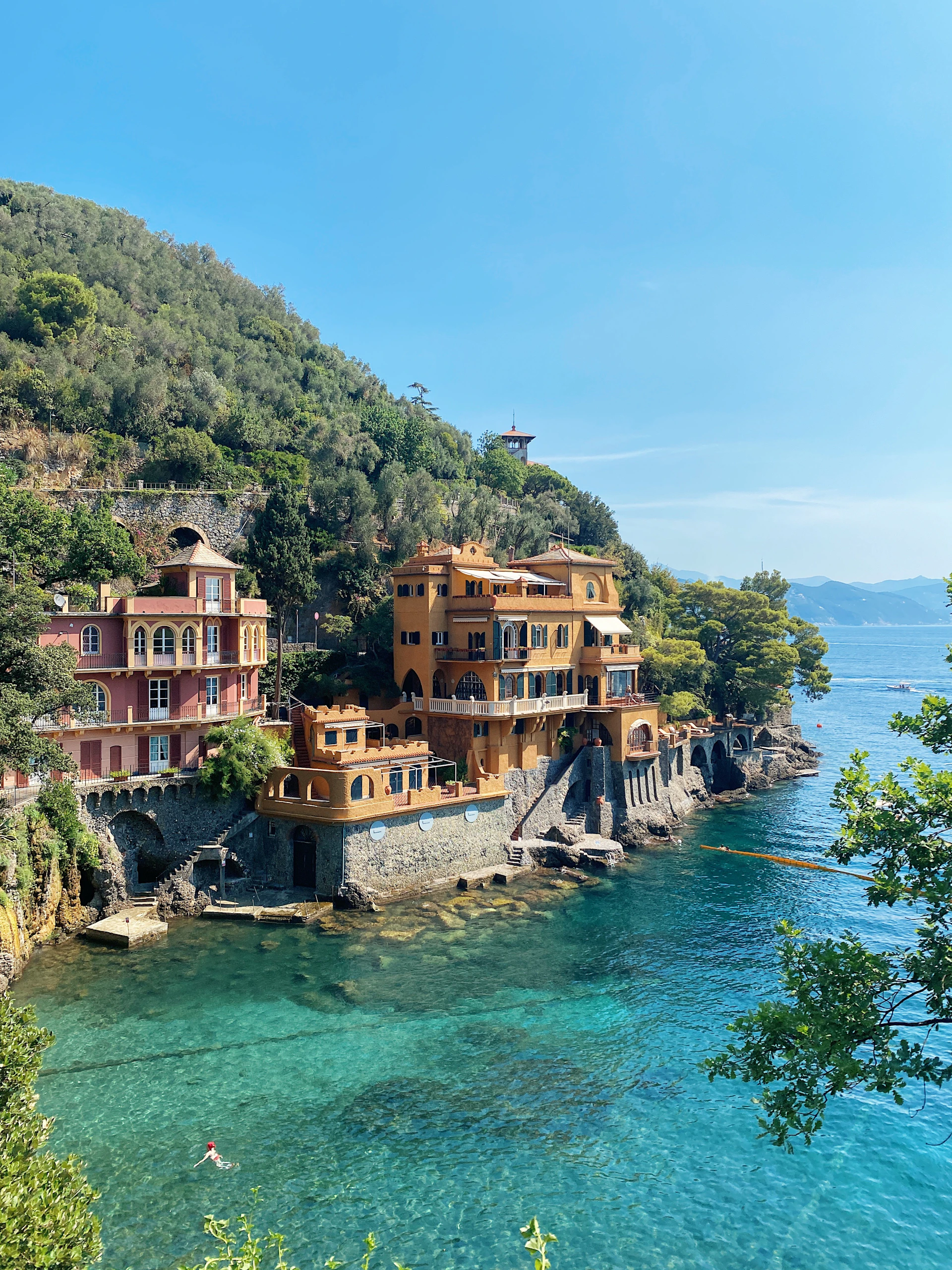 The Italian Riviera · architecture by the sea