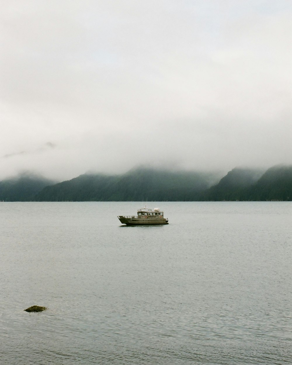 a boat on the water