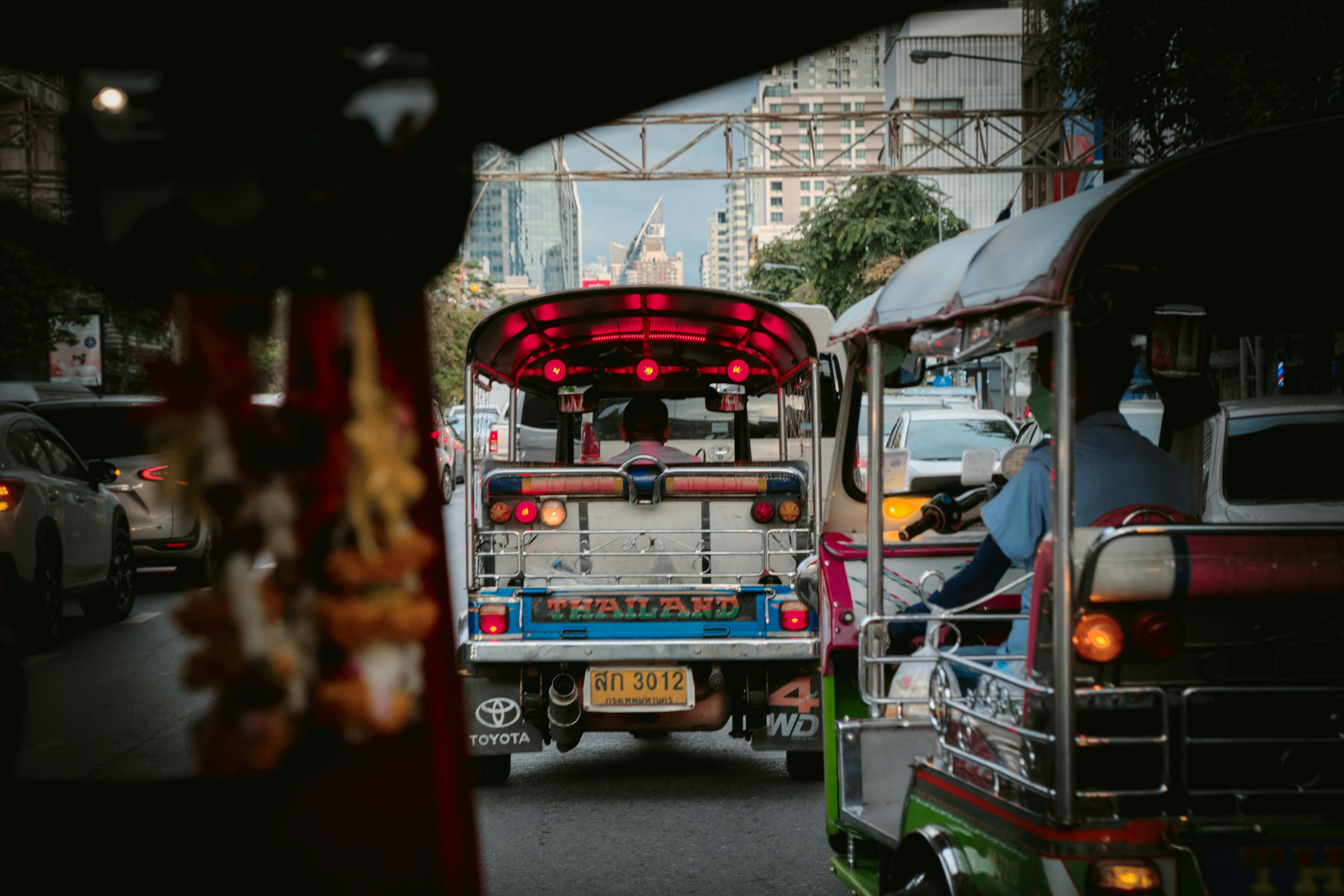 a fire truck on the street