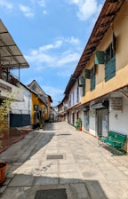 a street with buildings on both sides