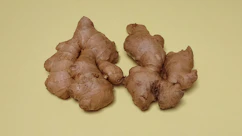 Two ginger roots