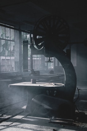 a large black machine