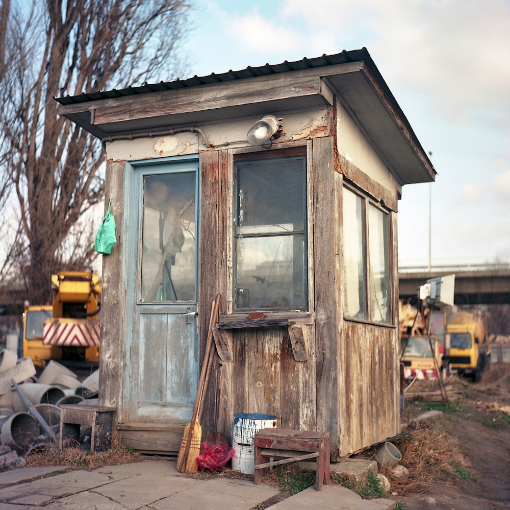 a house being built