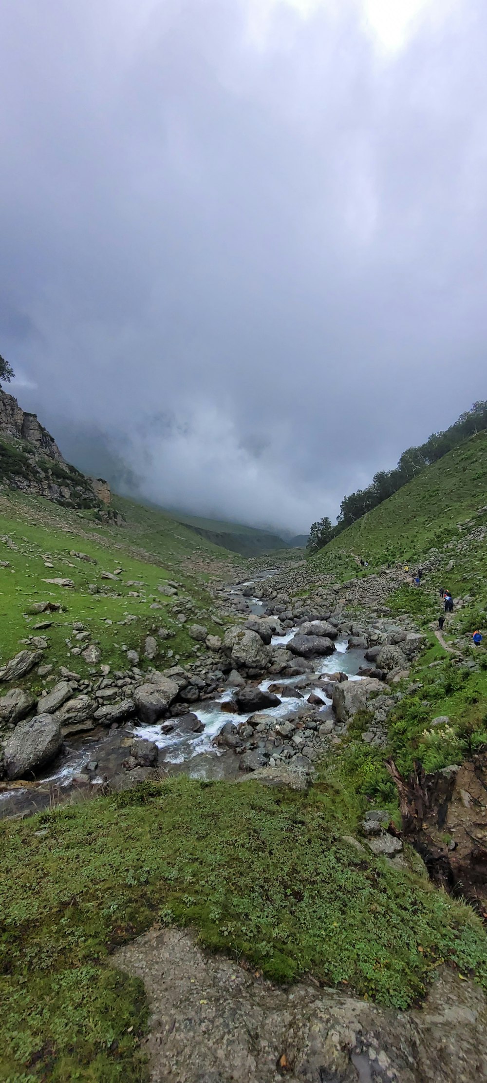 a river running through a valley