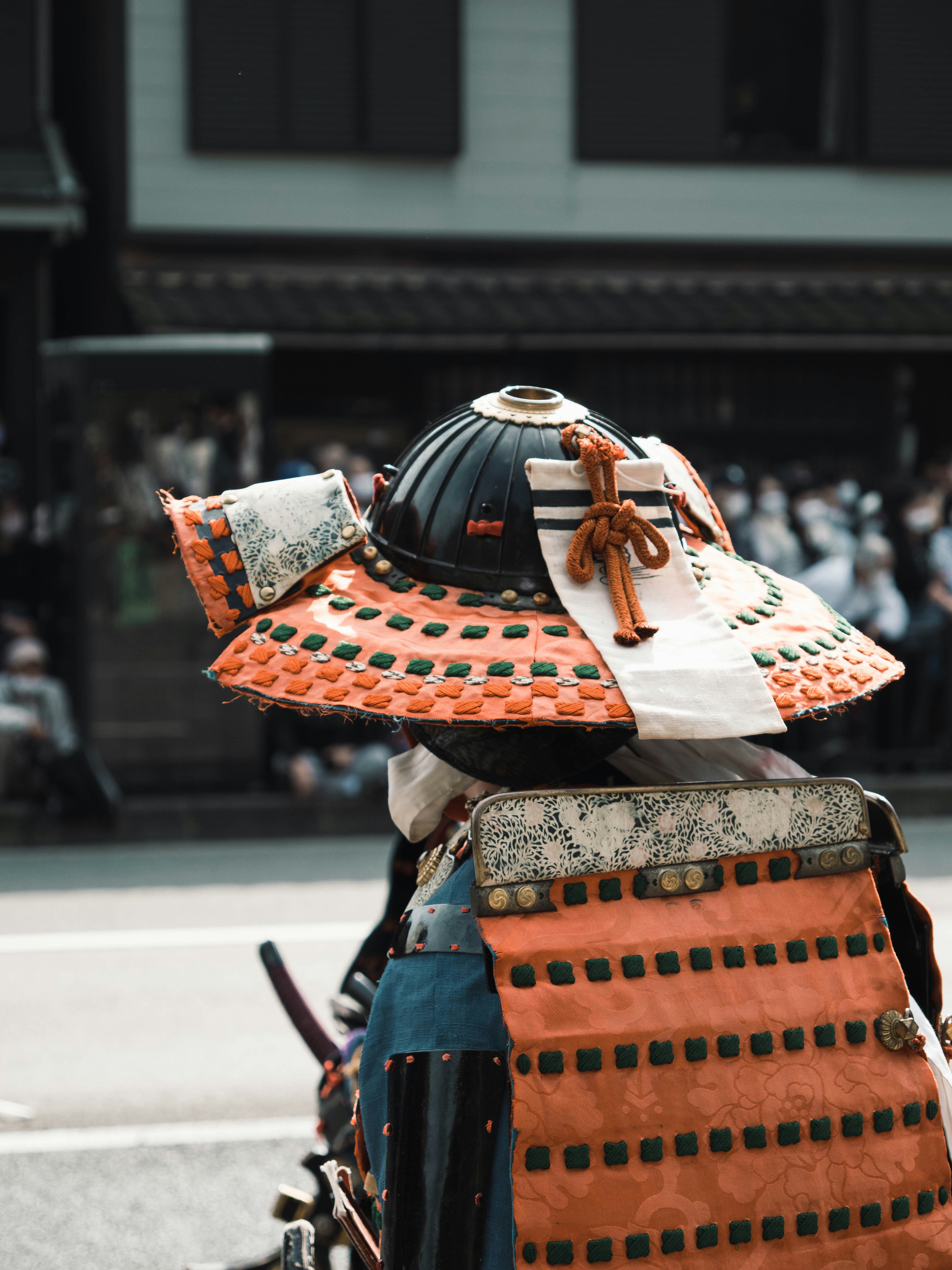 a person wearing a garment