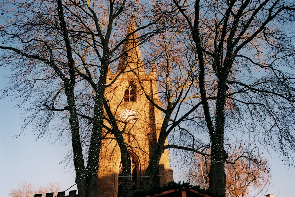 a building with a tower