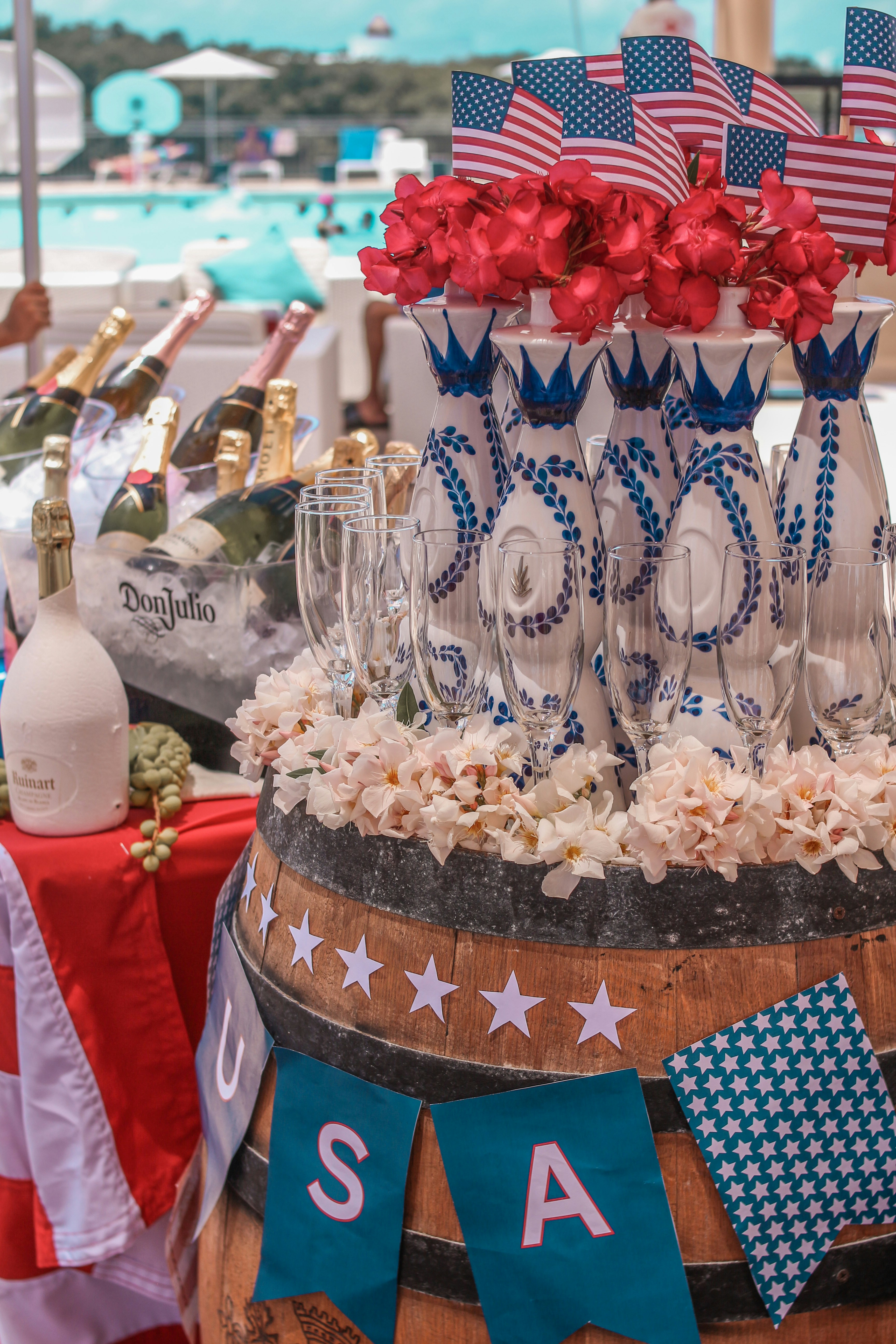 themed drink station