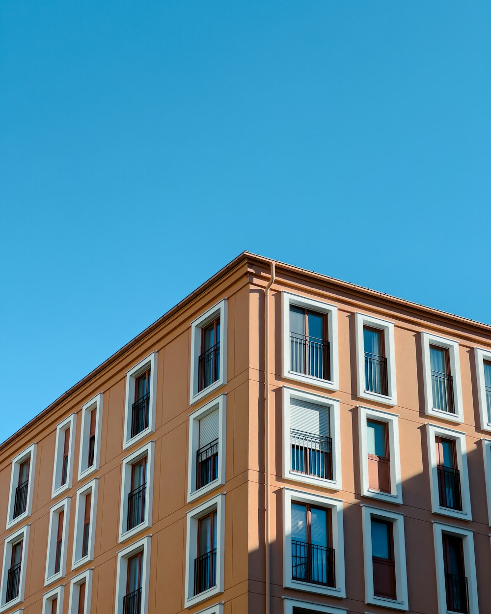 a building with many windows