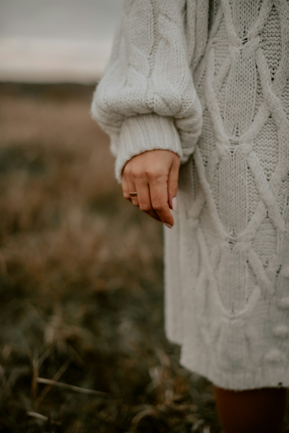 a person holding their hands together