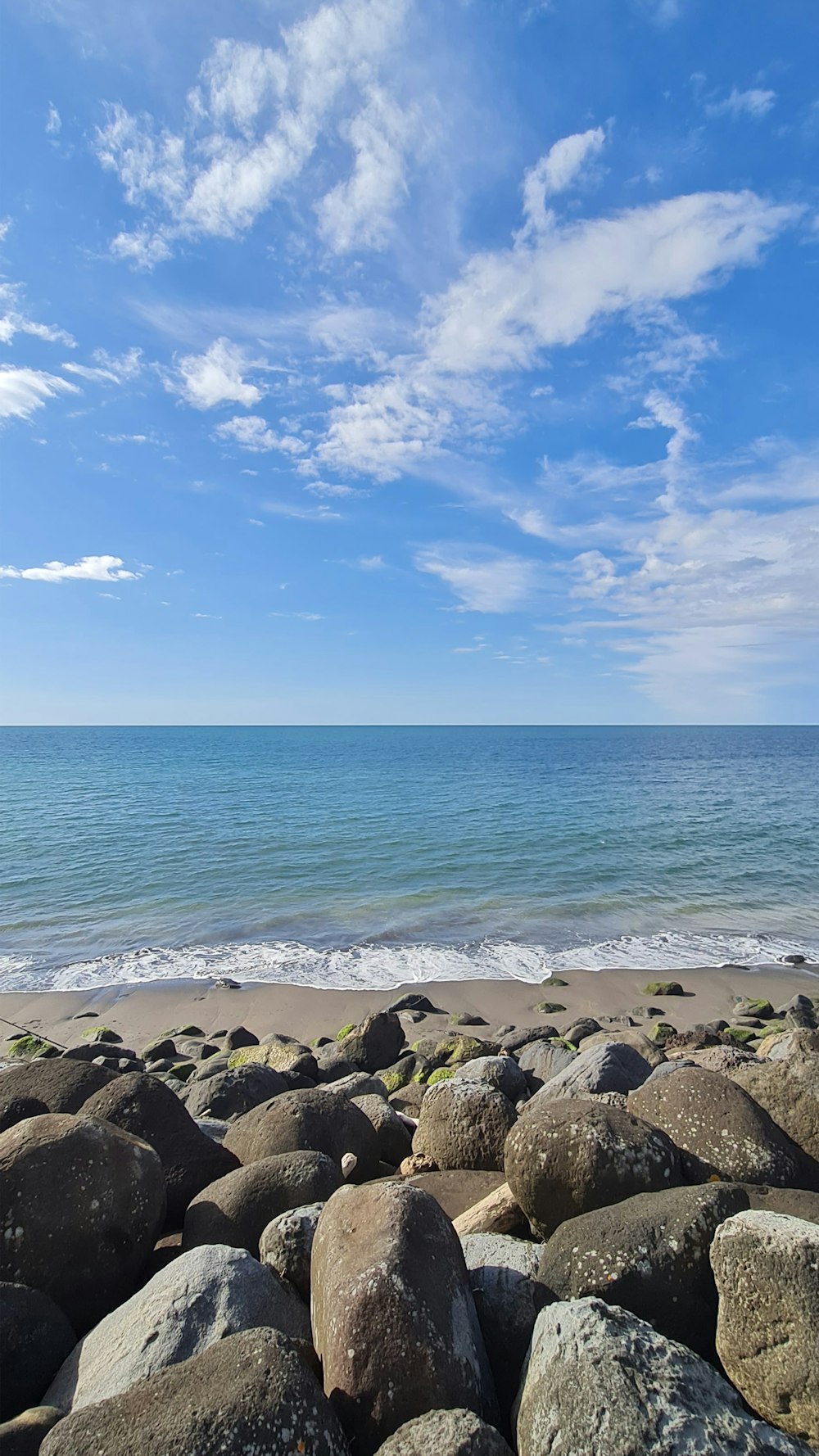 rocks on a beach