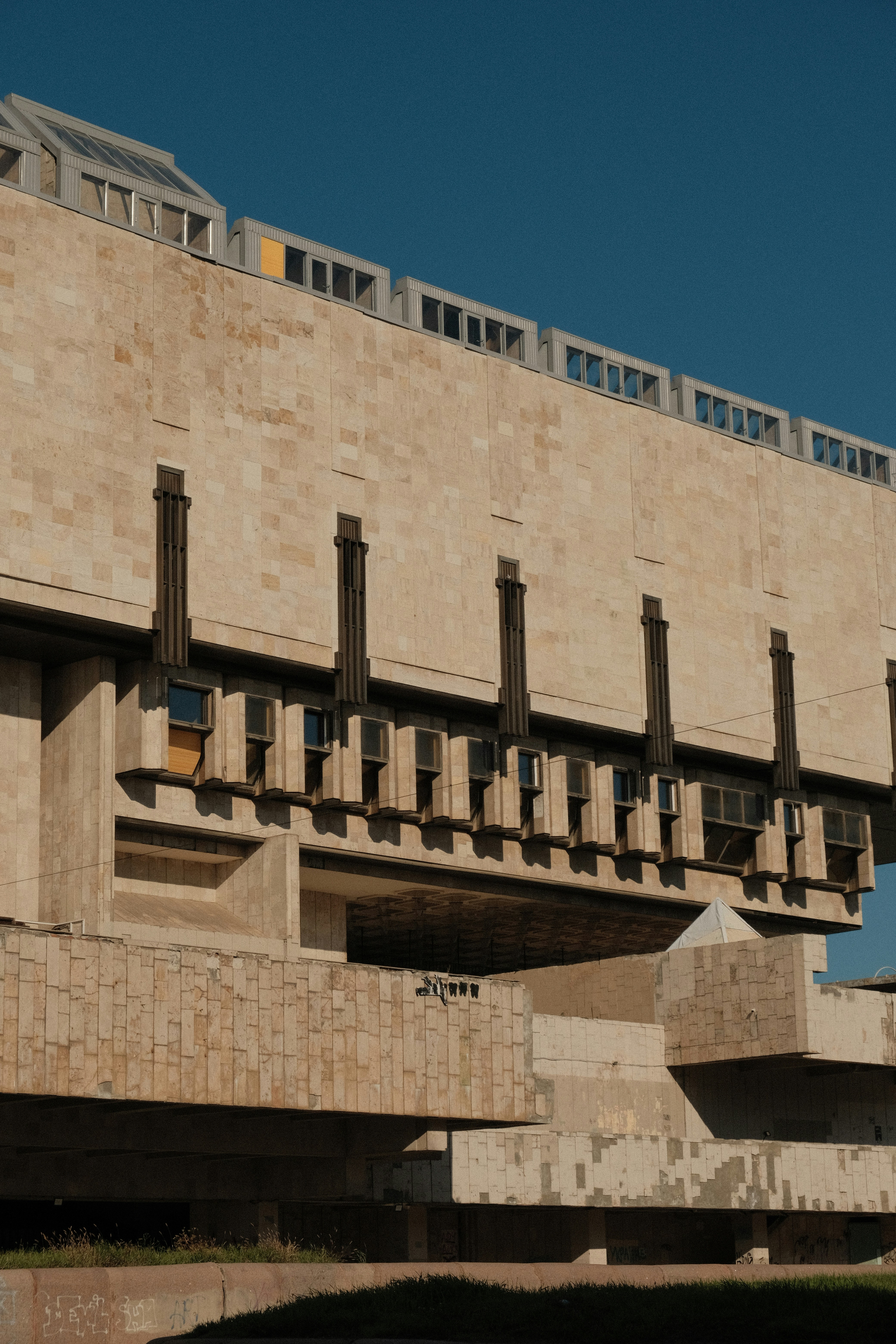 a large stone building
