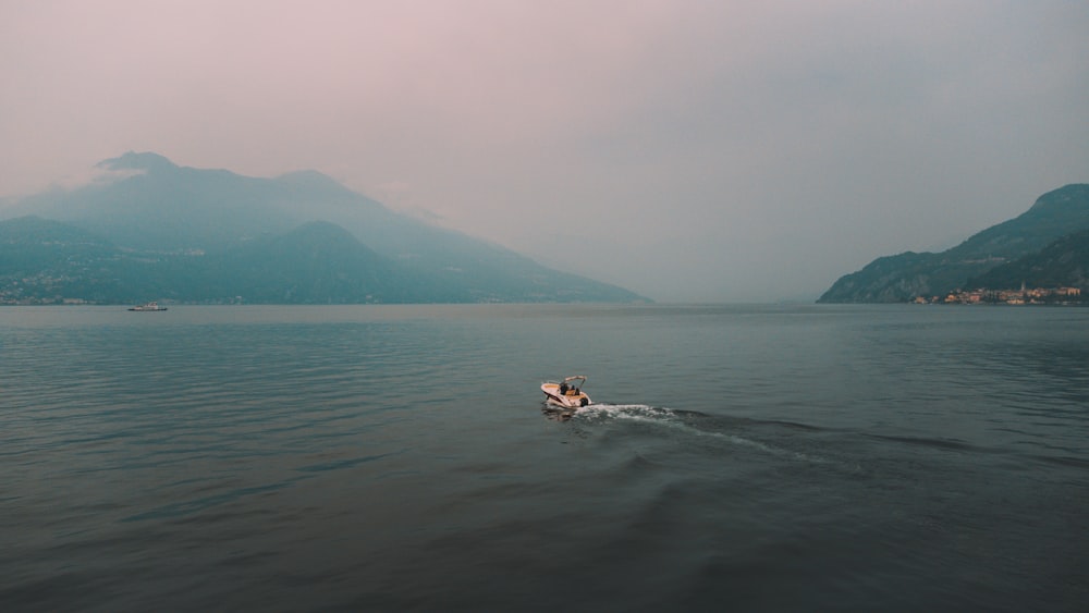 a boat on the water