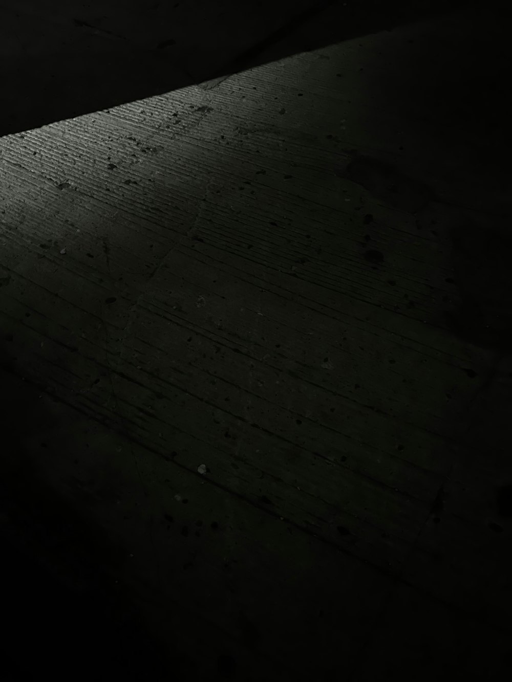 a dark wood surface