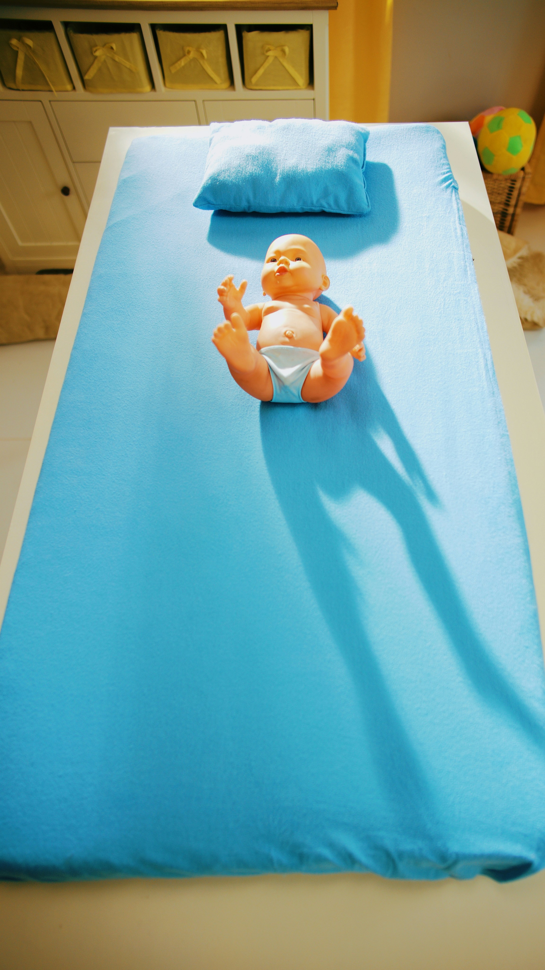 Colchão BabyPlus Azul — Itaflex Baby