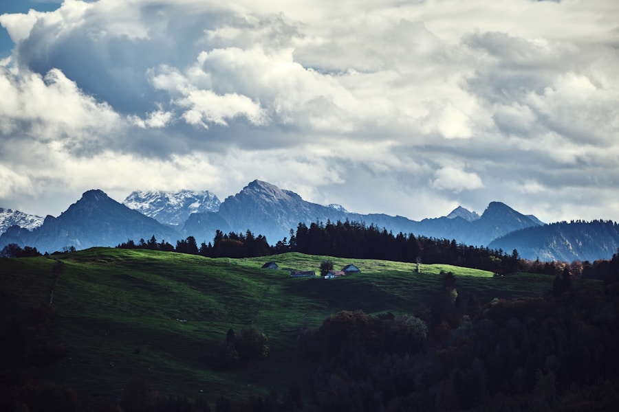 Appenzeller Hügellandschaft mit Alpstein