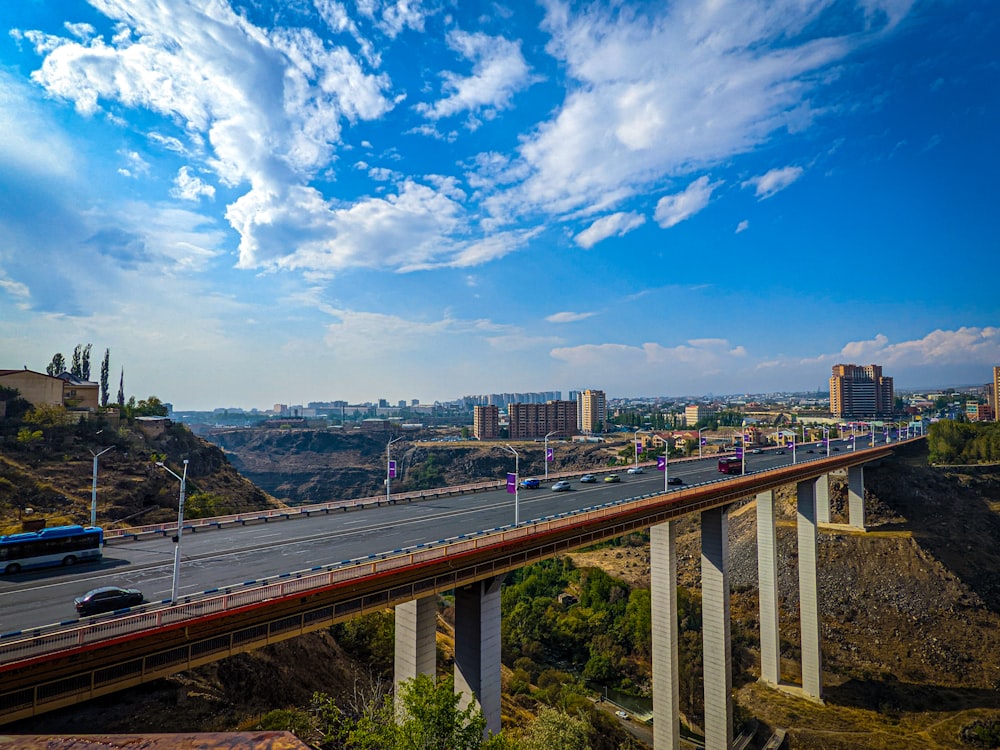 a bridge with cars on it