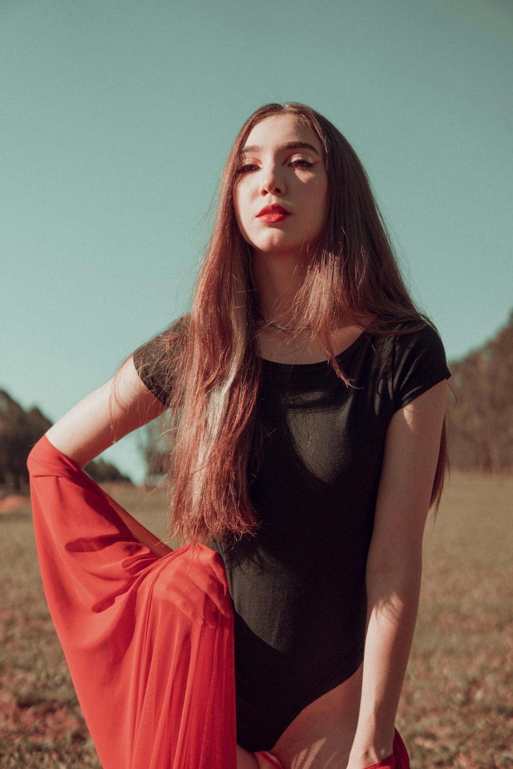 a woman posing for a picture