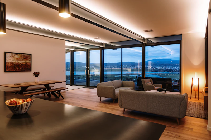 Restful master bedroom interior design