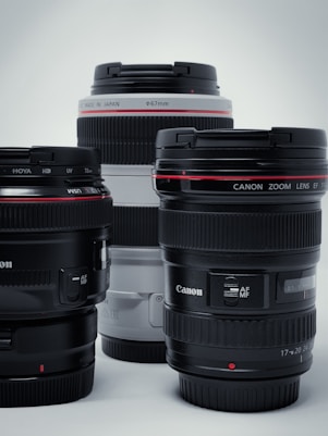 a group of cameras
