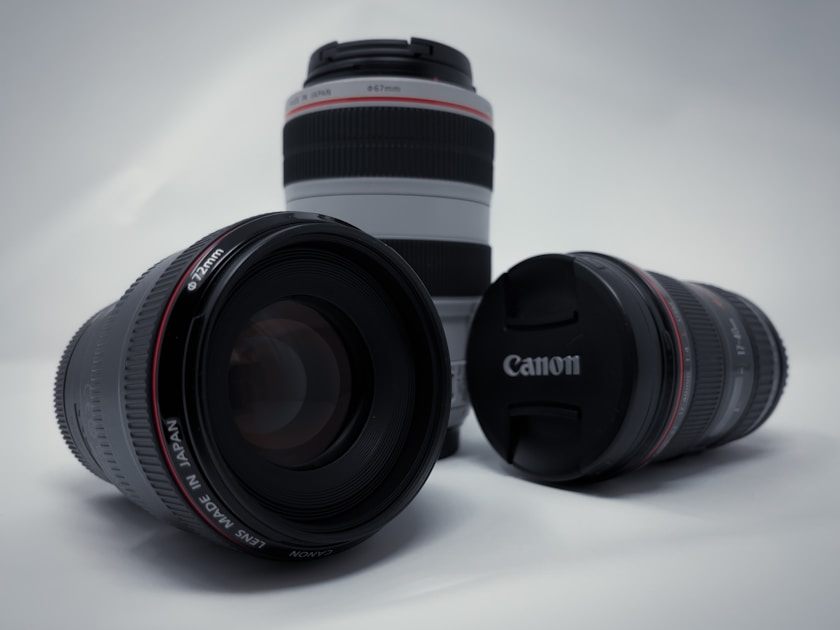 High-quality Canon Lseries lenses designed in Japan, offering unparalleled optical control and color