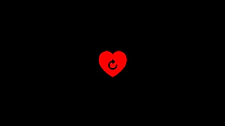 Graphic showing compatibility between two zodiac signs with heart symbols.