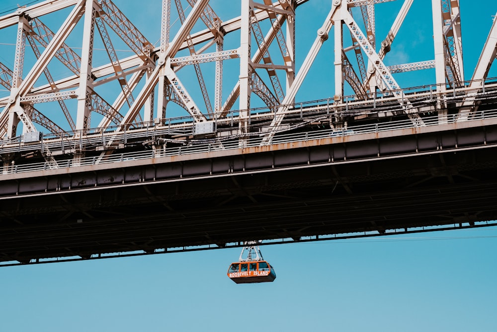 a boat under a bridge