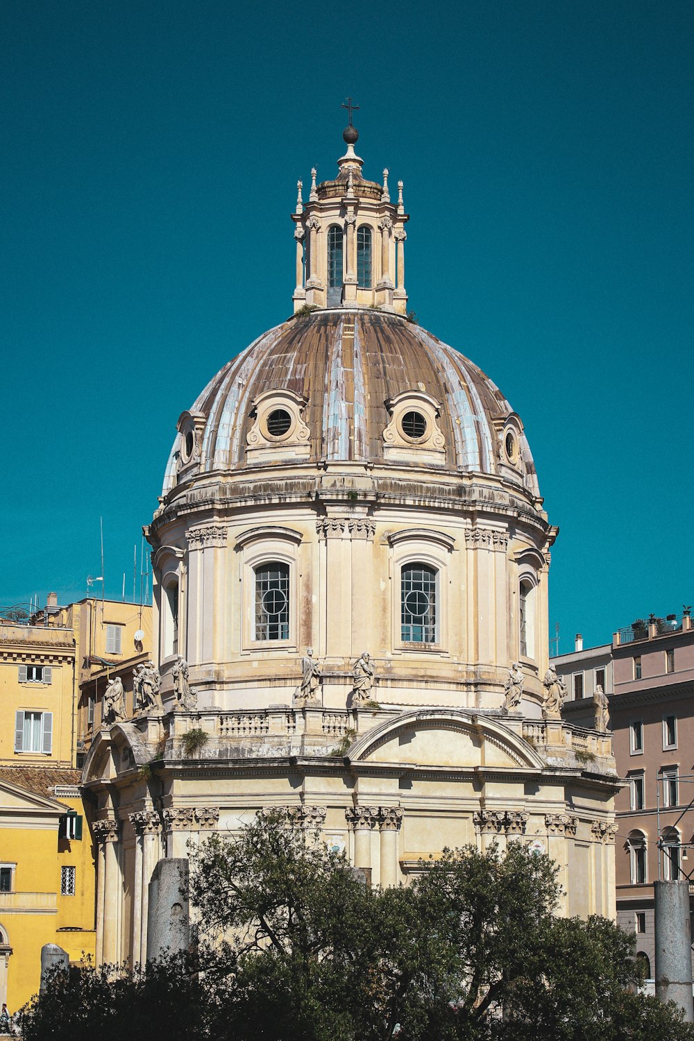 a large building with a domed roof