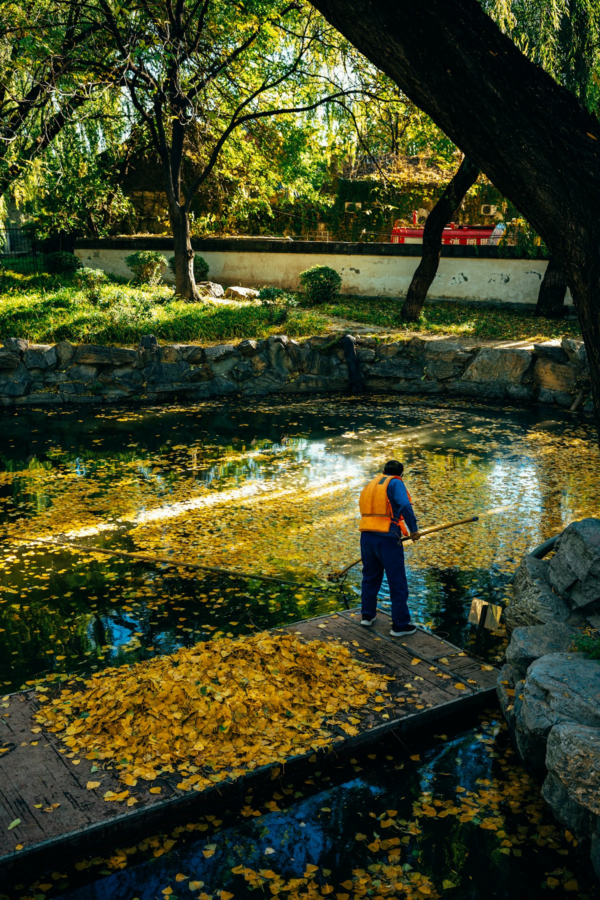 Pond Cleaning Services image background image