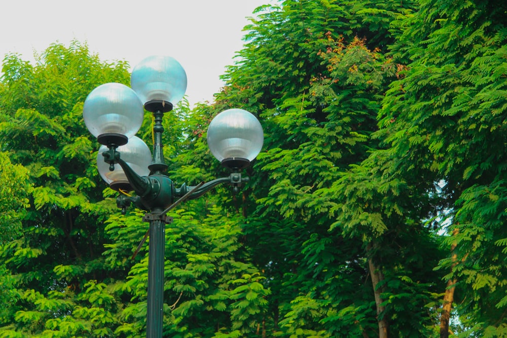 a group of light fixtures