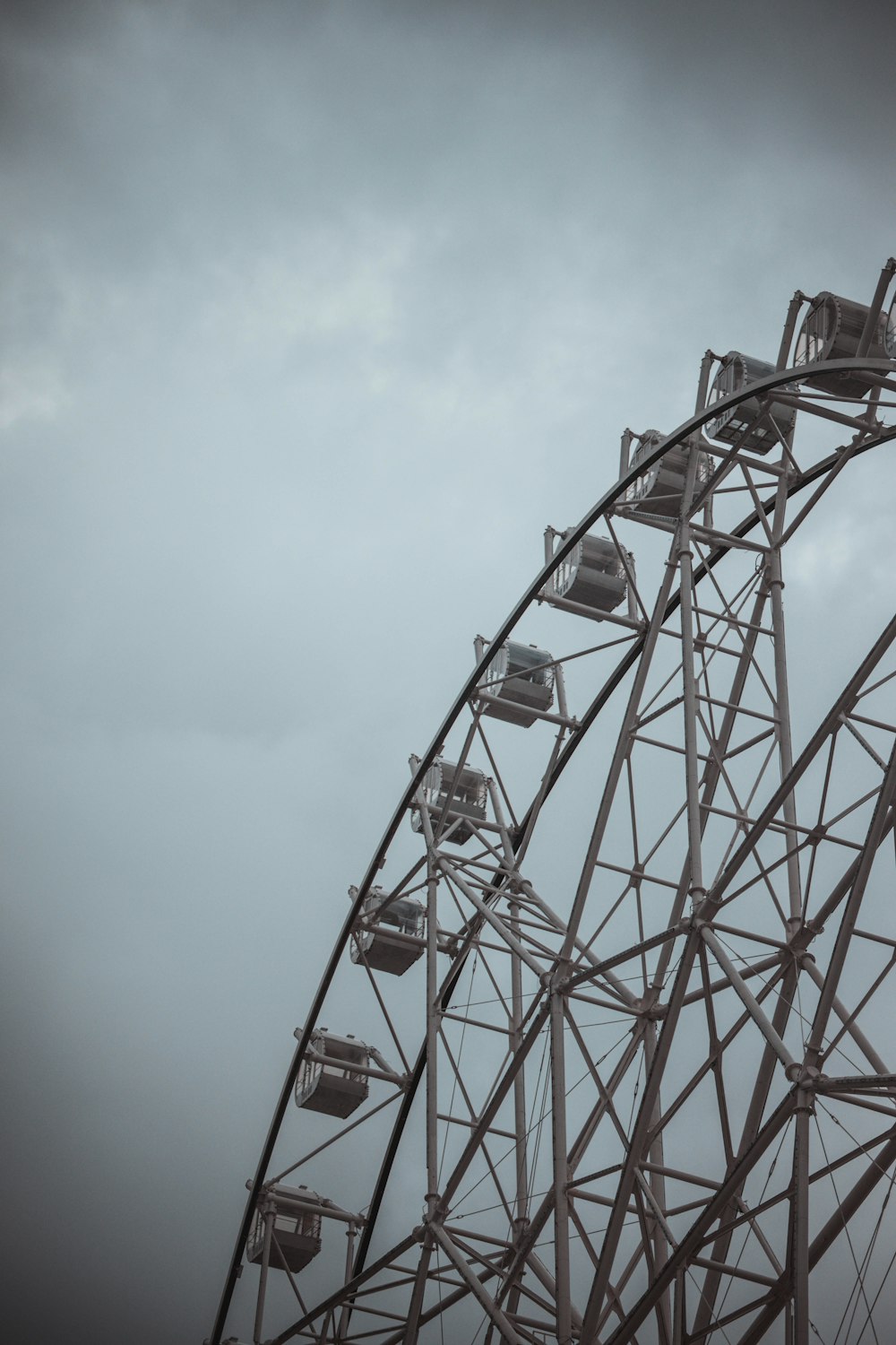 a large ferris wheel