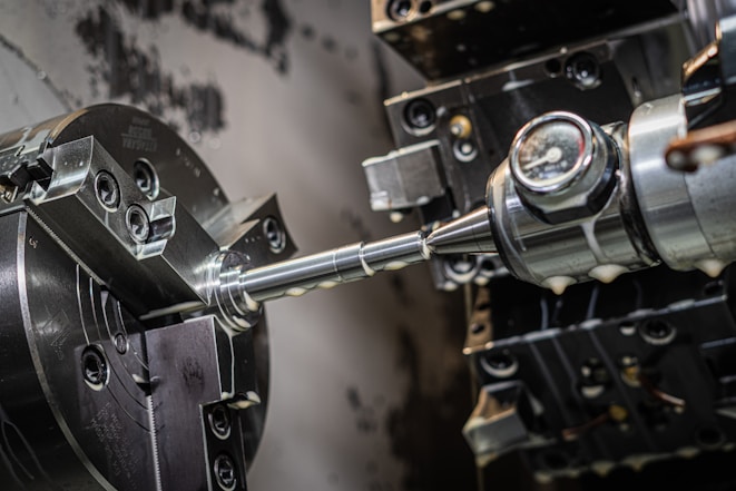 a close-up of a machine