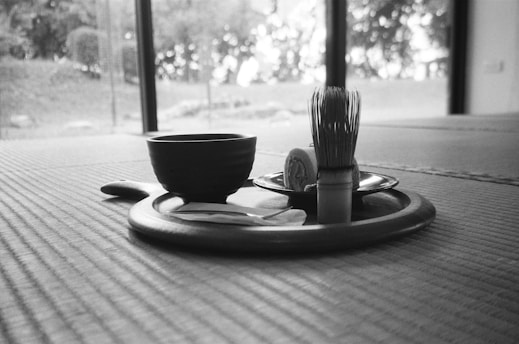 a bowl and a bowl on a table