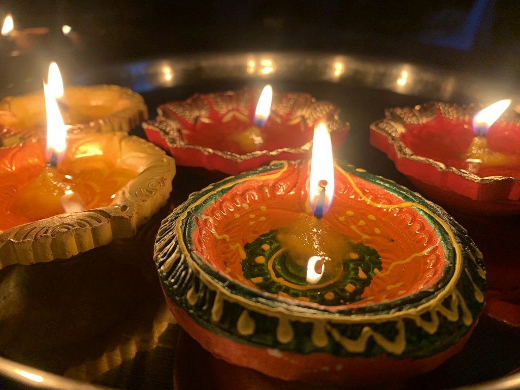 Brass Diya Gift Set