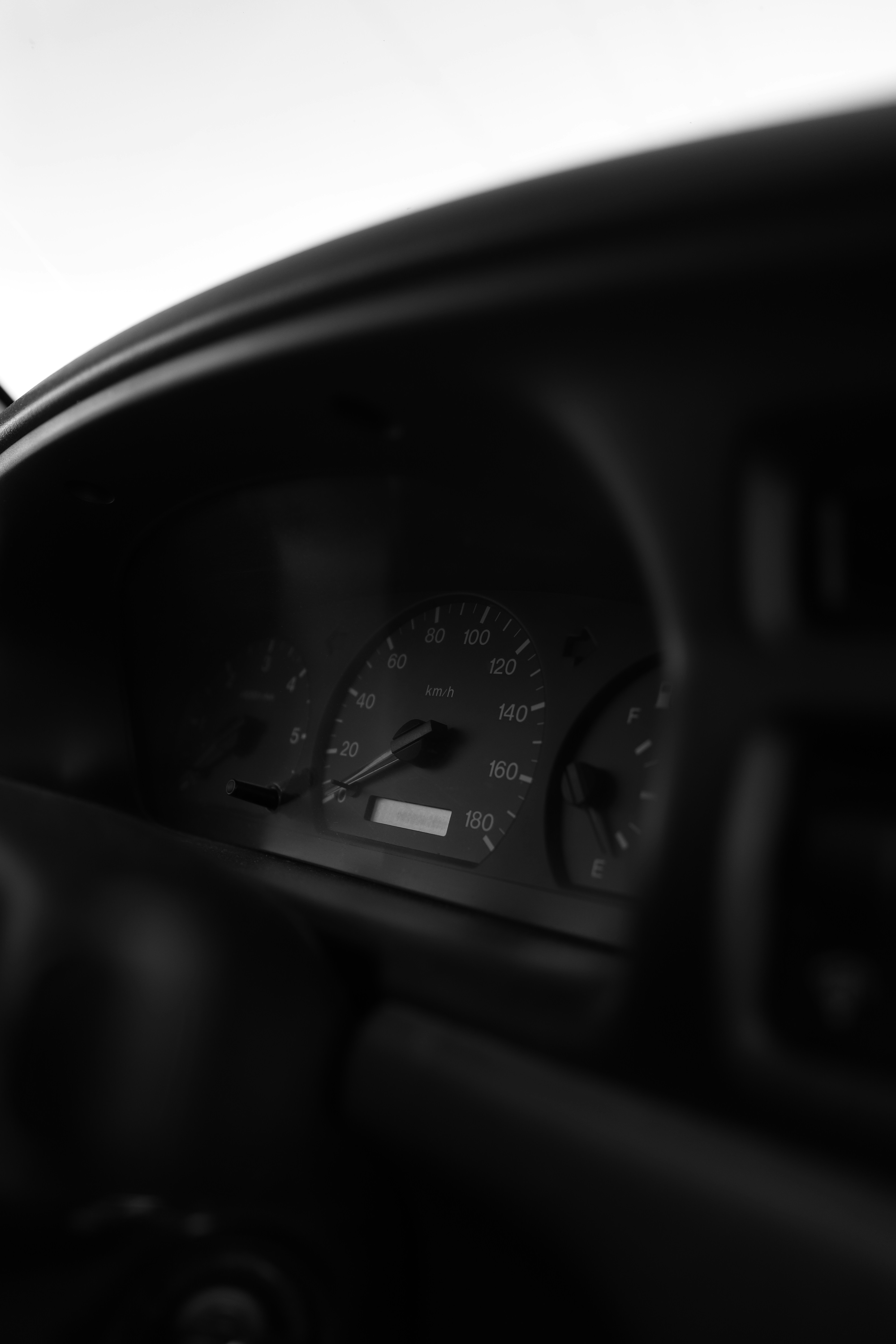 a close up of a car dashboard