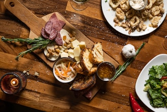a plate of food