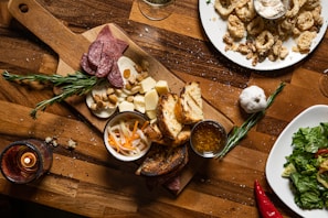a plate of food