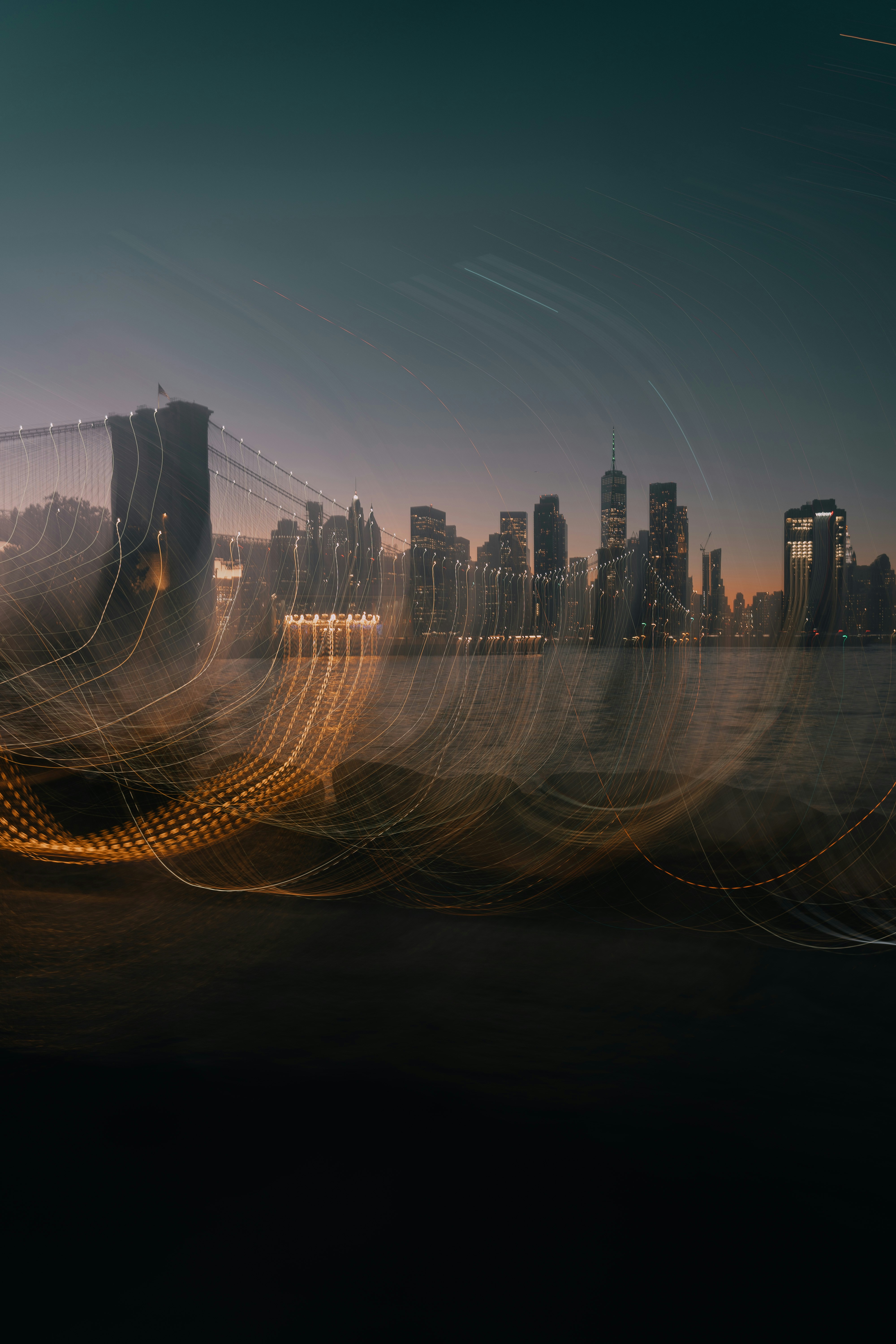 A city skyline at night photo – Free Travel Image on Unsplash