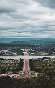 a large tower in a city