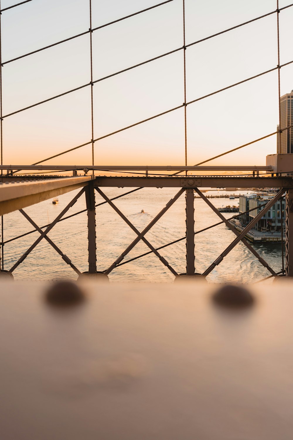 a bridge over water