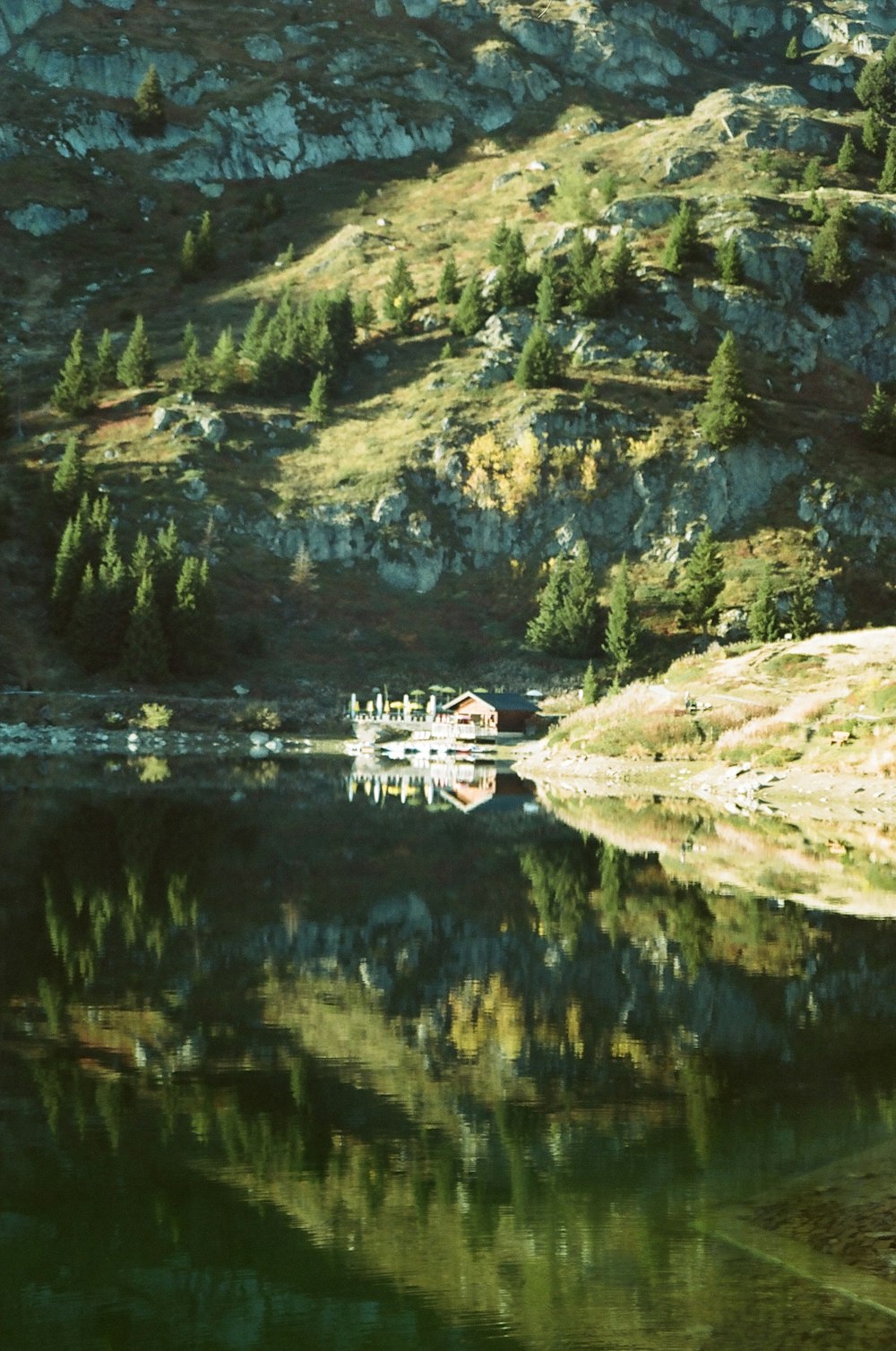 a house on a cliff