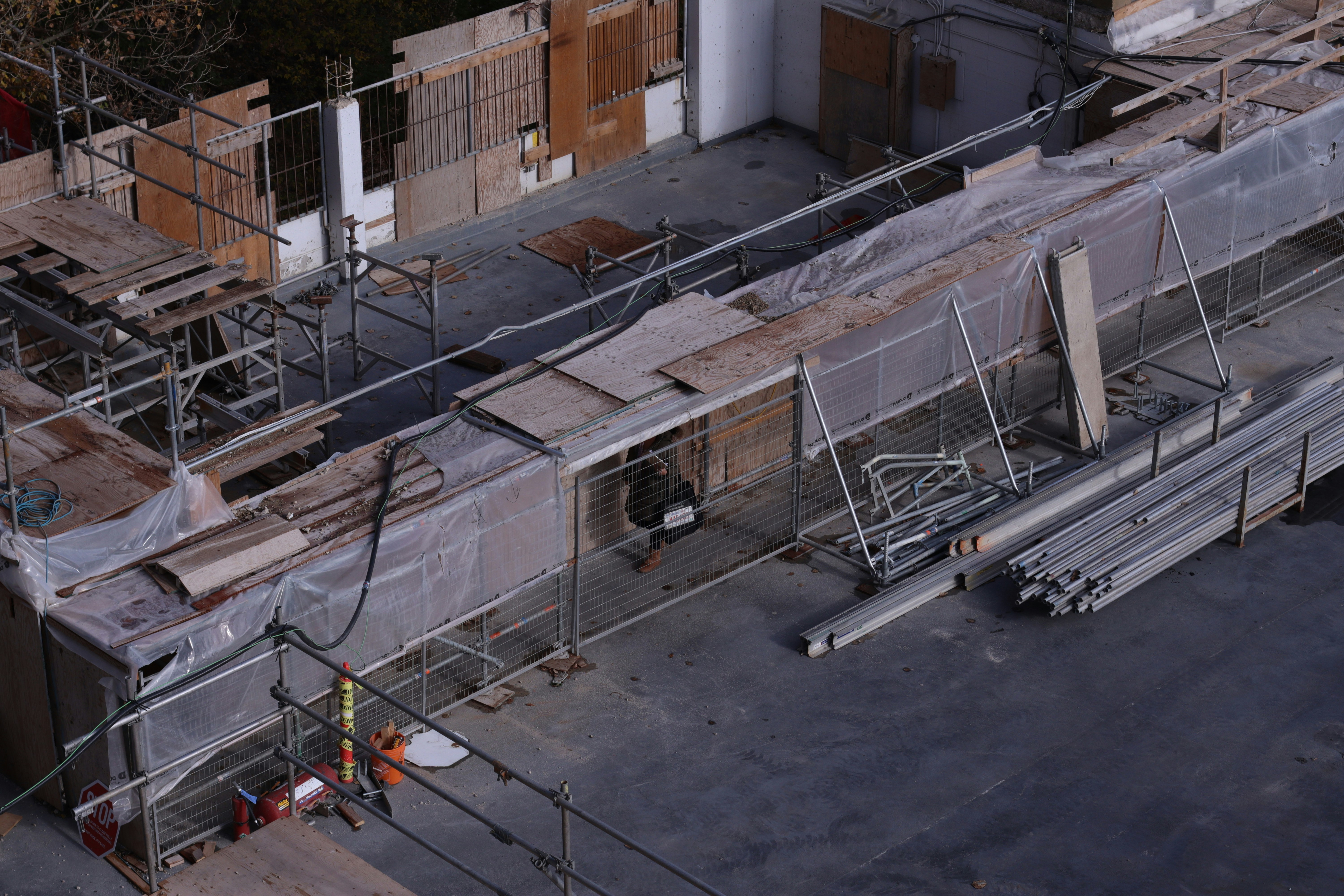 a building under construction