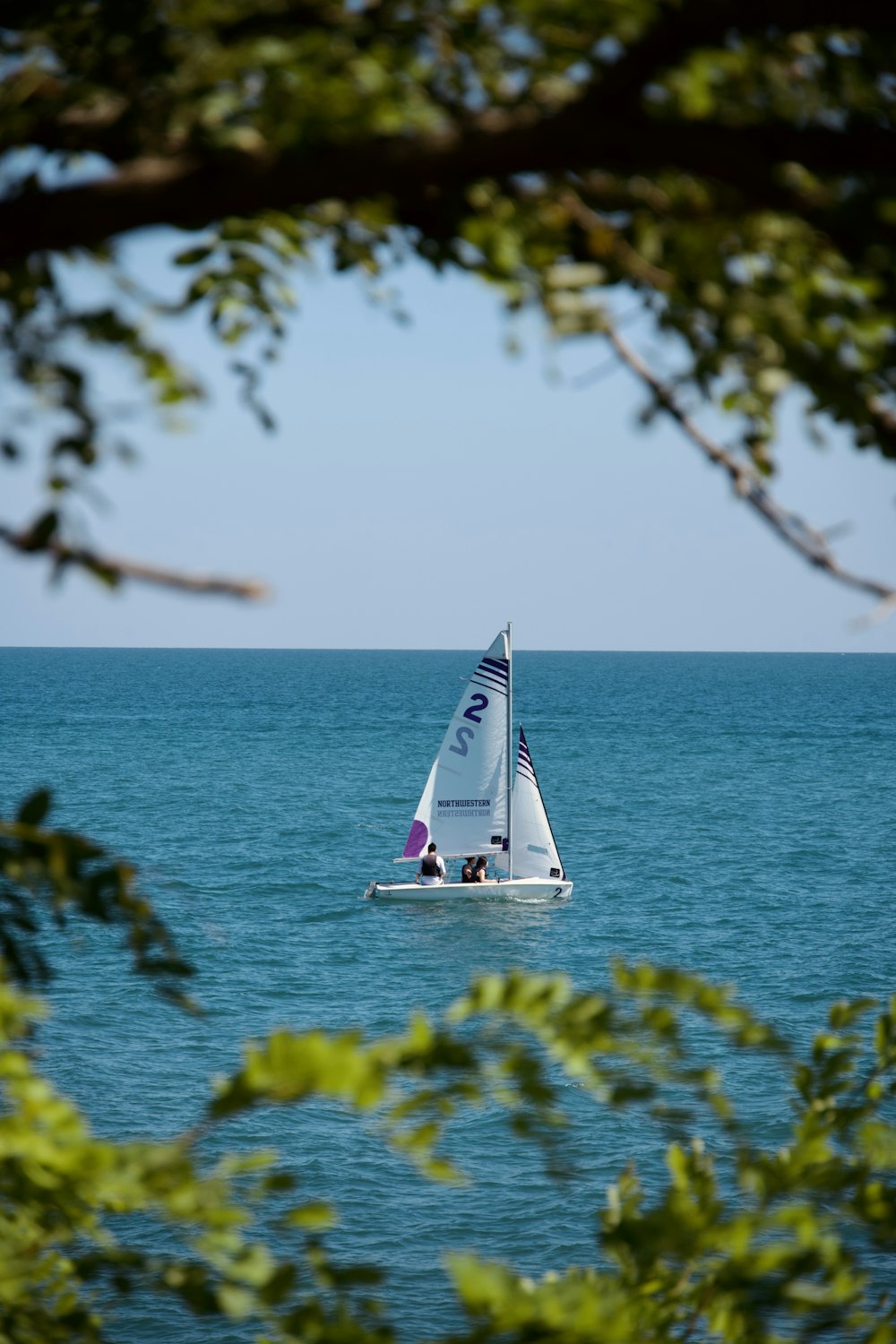 a sailboat on the water