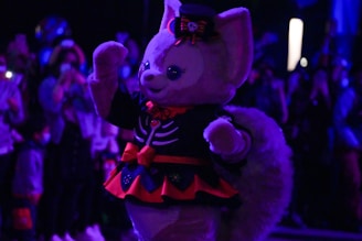 A spooky Halloween animatronic character ready for display.