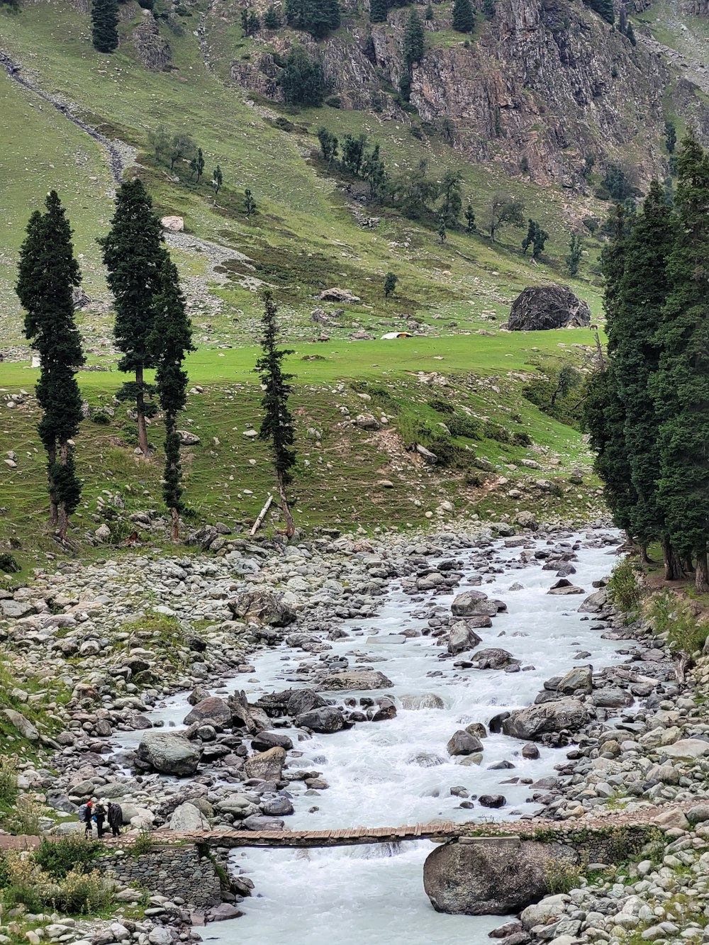 a river running through a valley