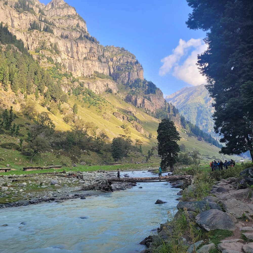 a river running through a valley