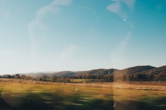 A scenic view of Paulding County's rolling hills and community landmarks on a sunny day.