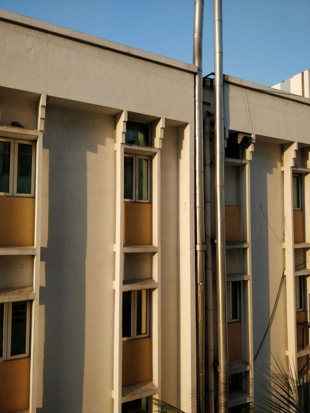 a building with a few windows