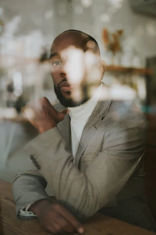 a man with a beard