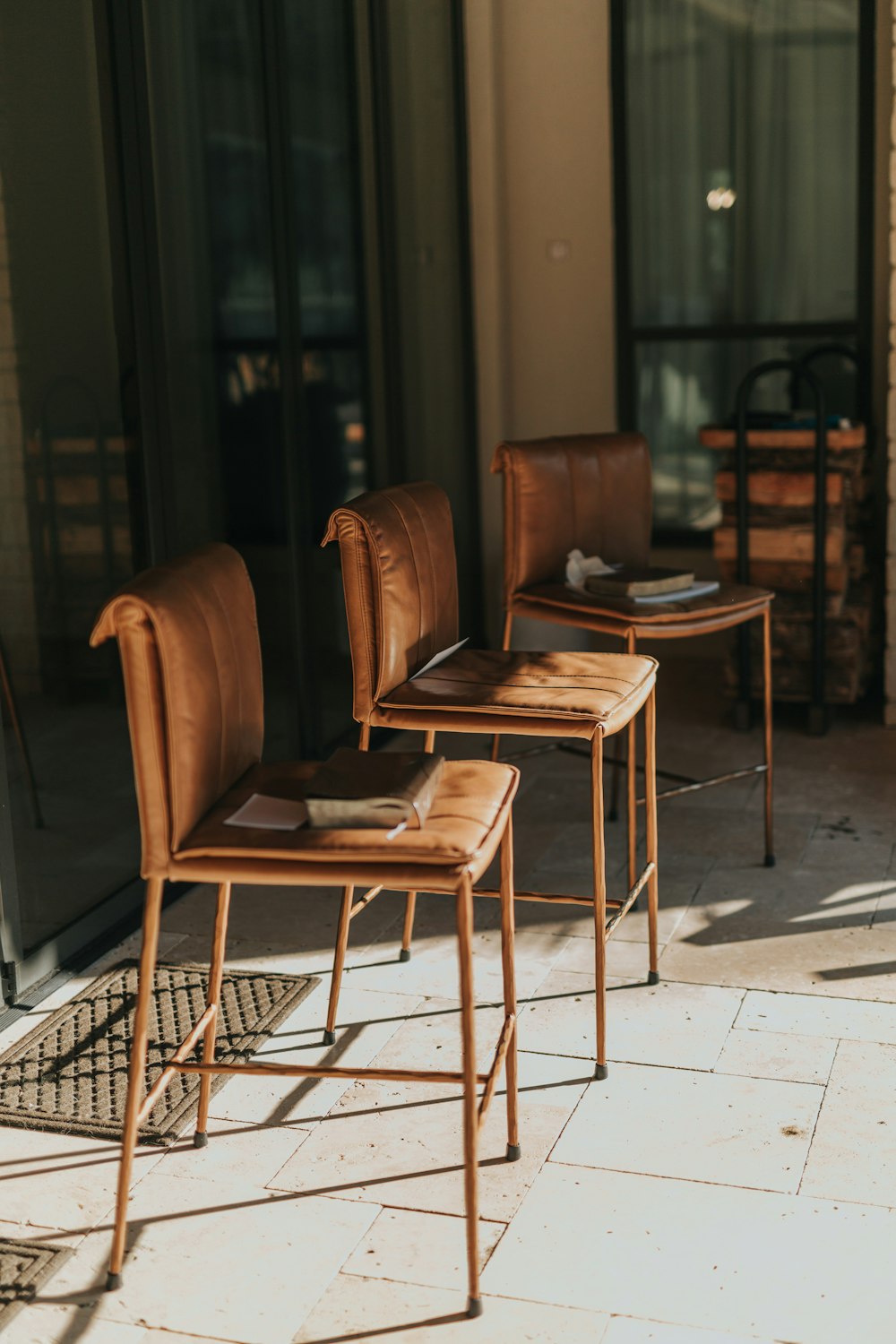 a chair and a table