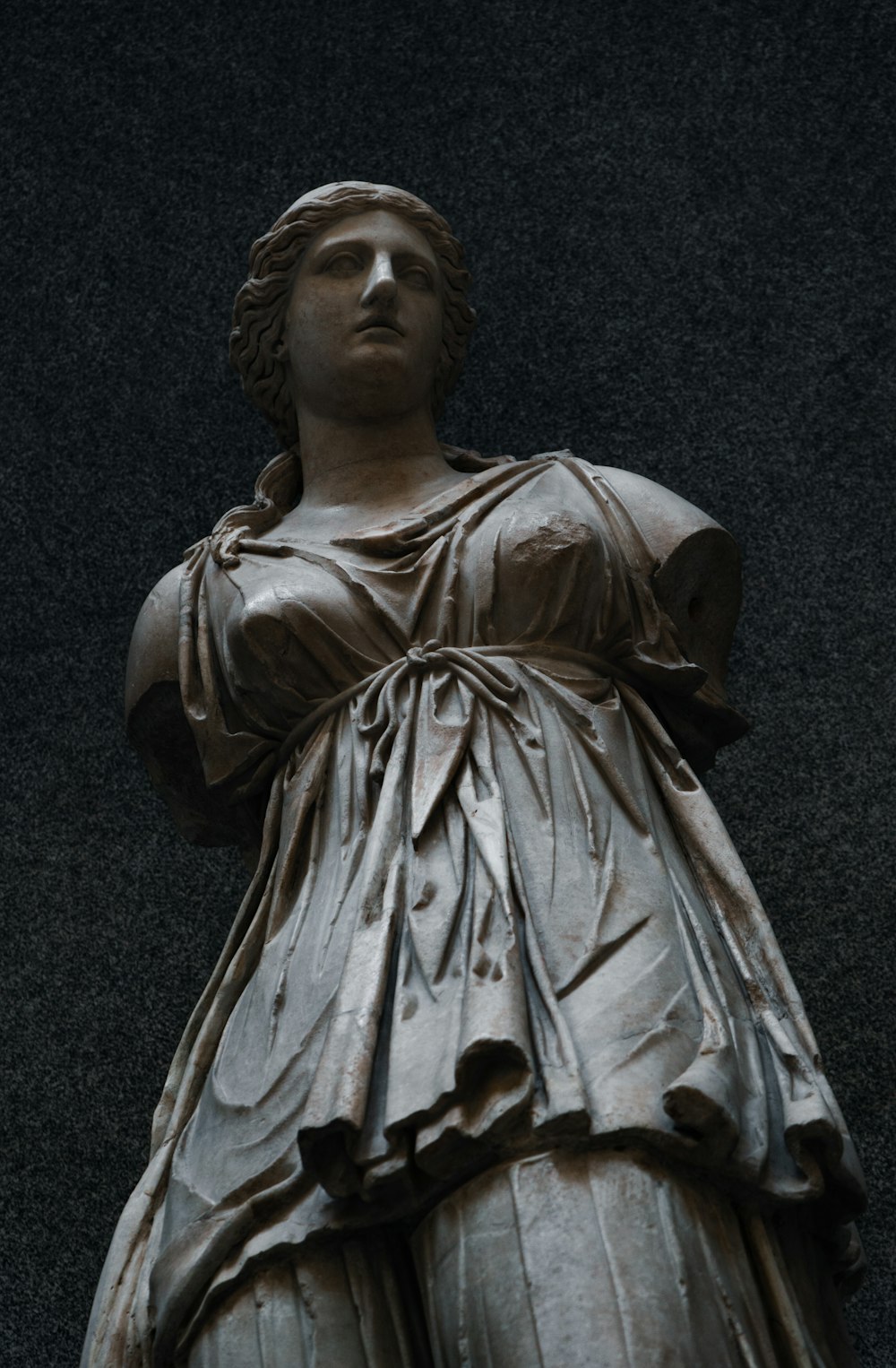 a statue of a person